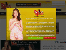 Tablet Screenshot of ladyboyreview.com